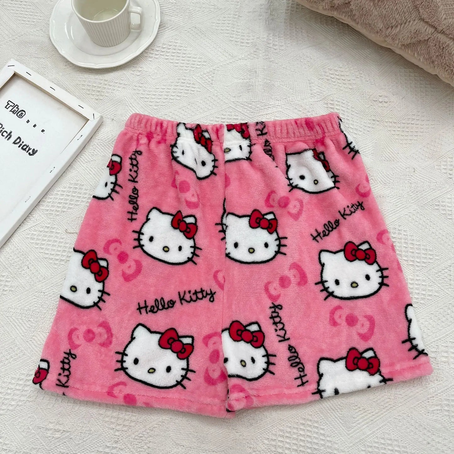 Hello Kitty Flannel Pajamas , Casual Pants