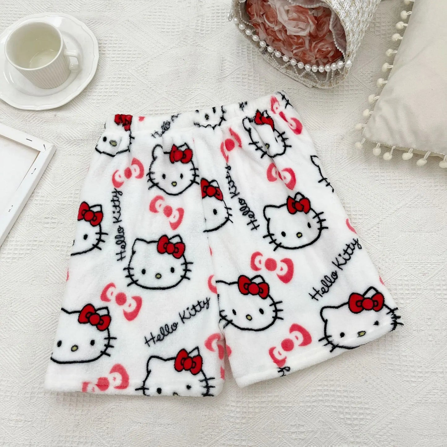 Hello Kitty Flannel Pajamas , Casual Pants
