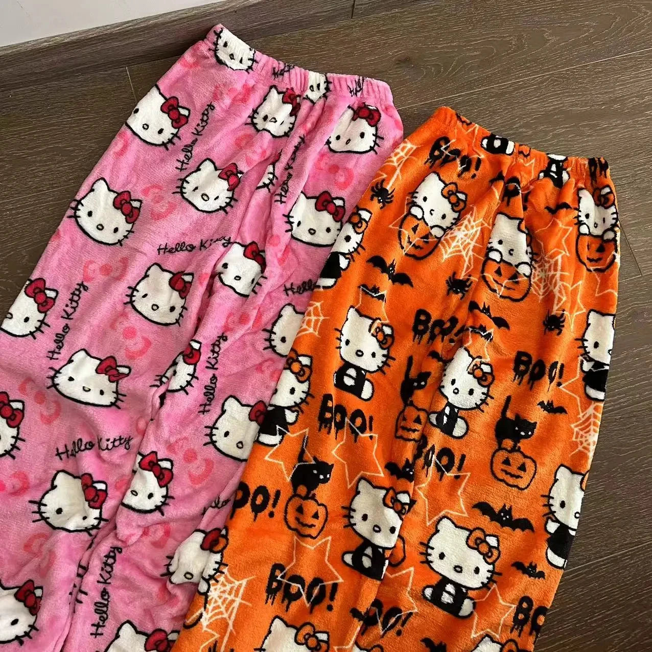 Hello Kitty Flannel Pajamas , Casual Pants