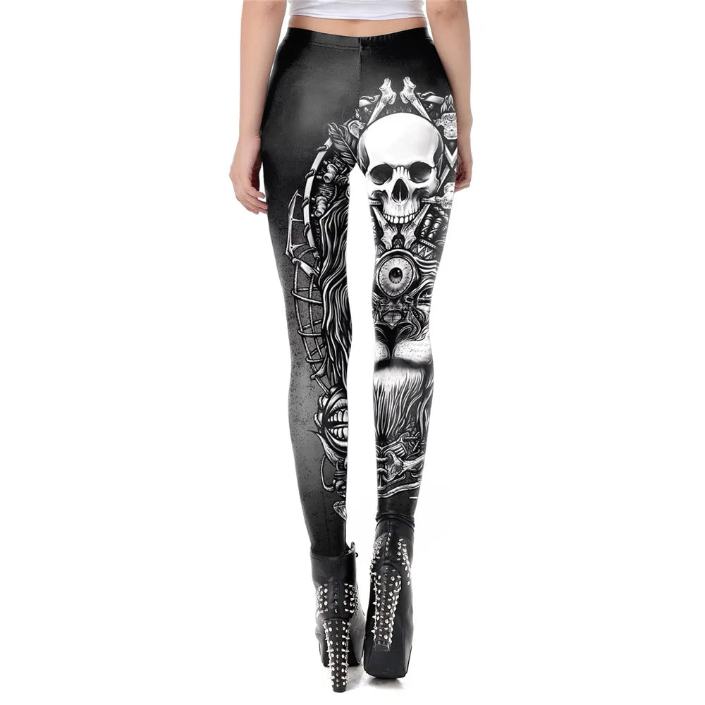 Skull Punk Leggings