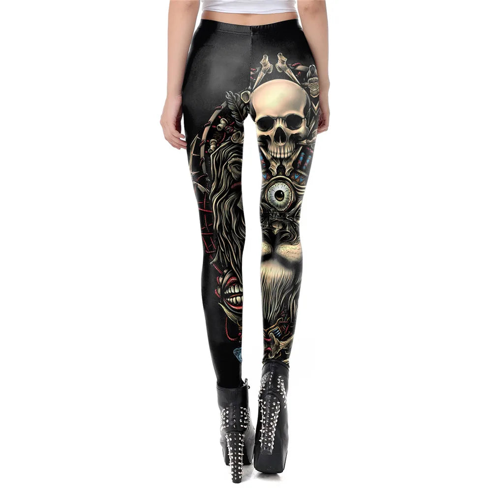 Skull Punk Leggings