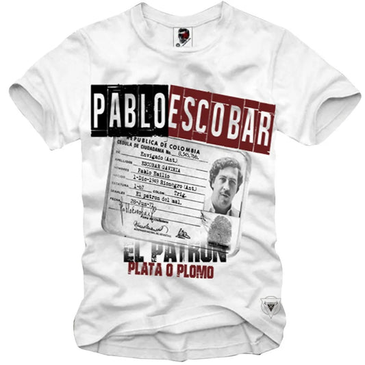 Men's T Shirt Pablo Escobar Medellin Scarface