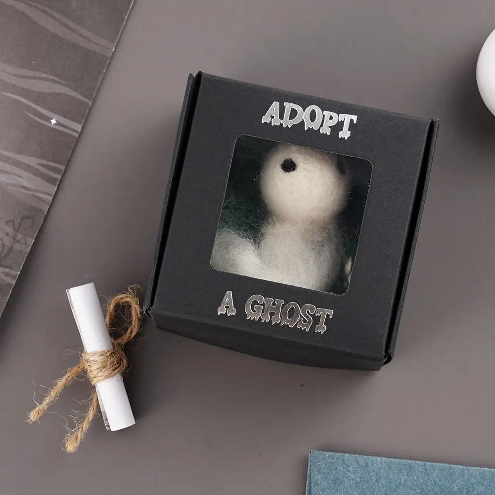 Halloween Adopt A Ghost Doll With Book Of Contract