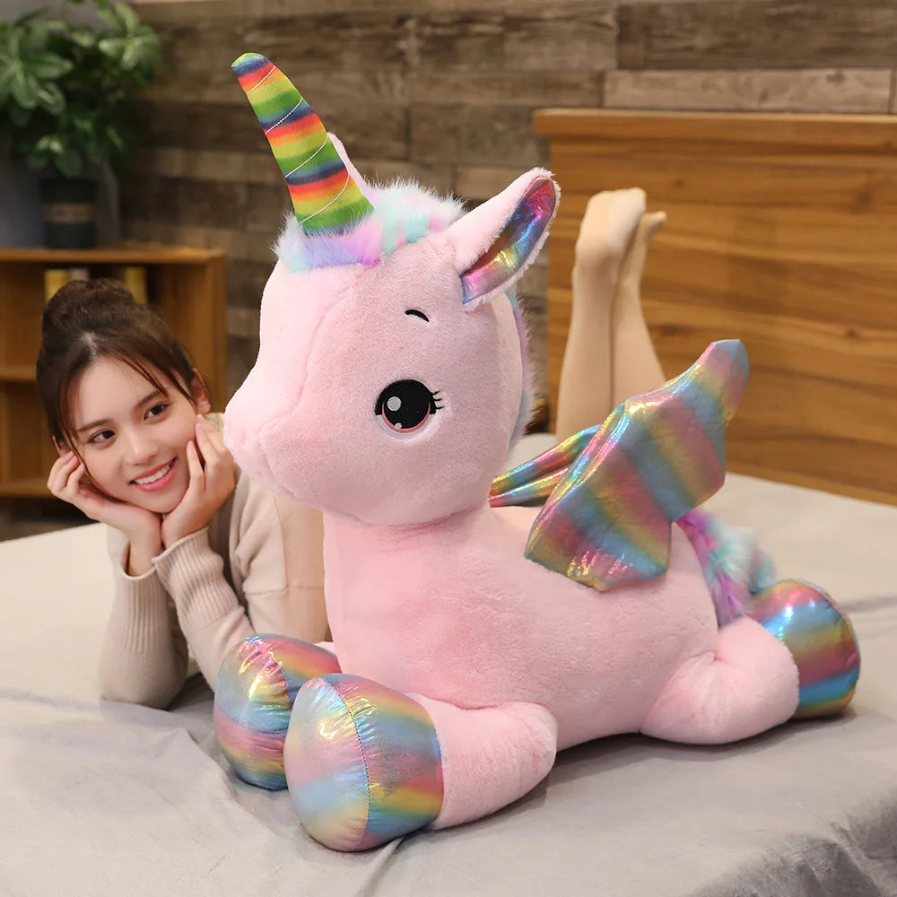 Soft and Cute Dream Rainbow Plushie unicorn