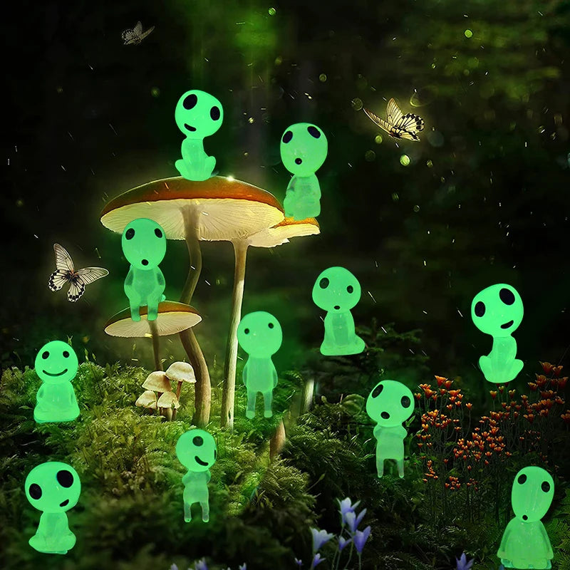 5/10Pcs Luminous glowing alien