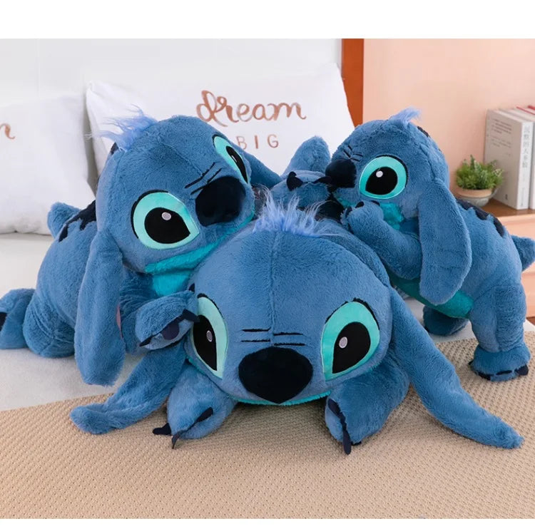 Stitch Doll Plushie Long Pillow