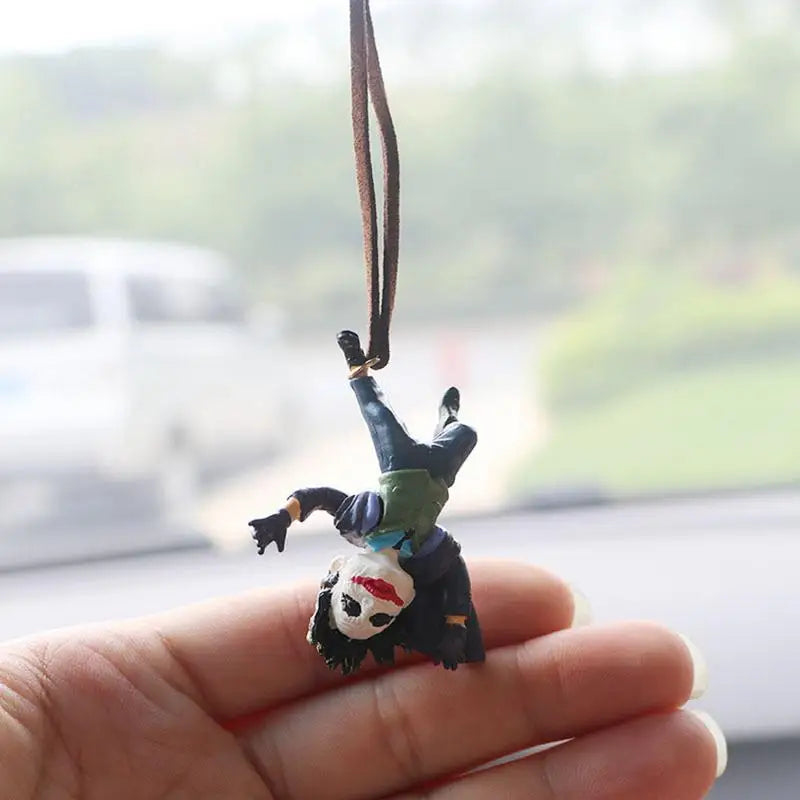 The Joker Hanging upside down Rearview Mirror decoration