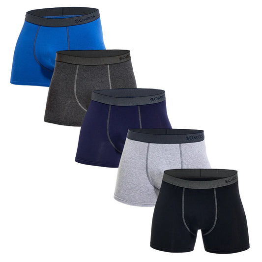 5pcs Pack , Men's  Boxer briefs