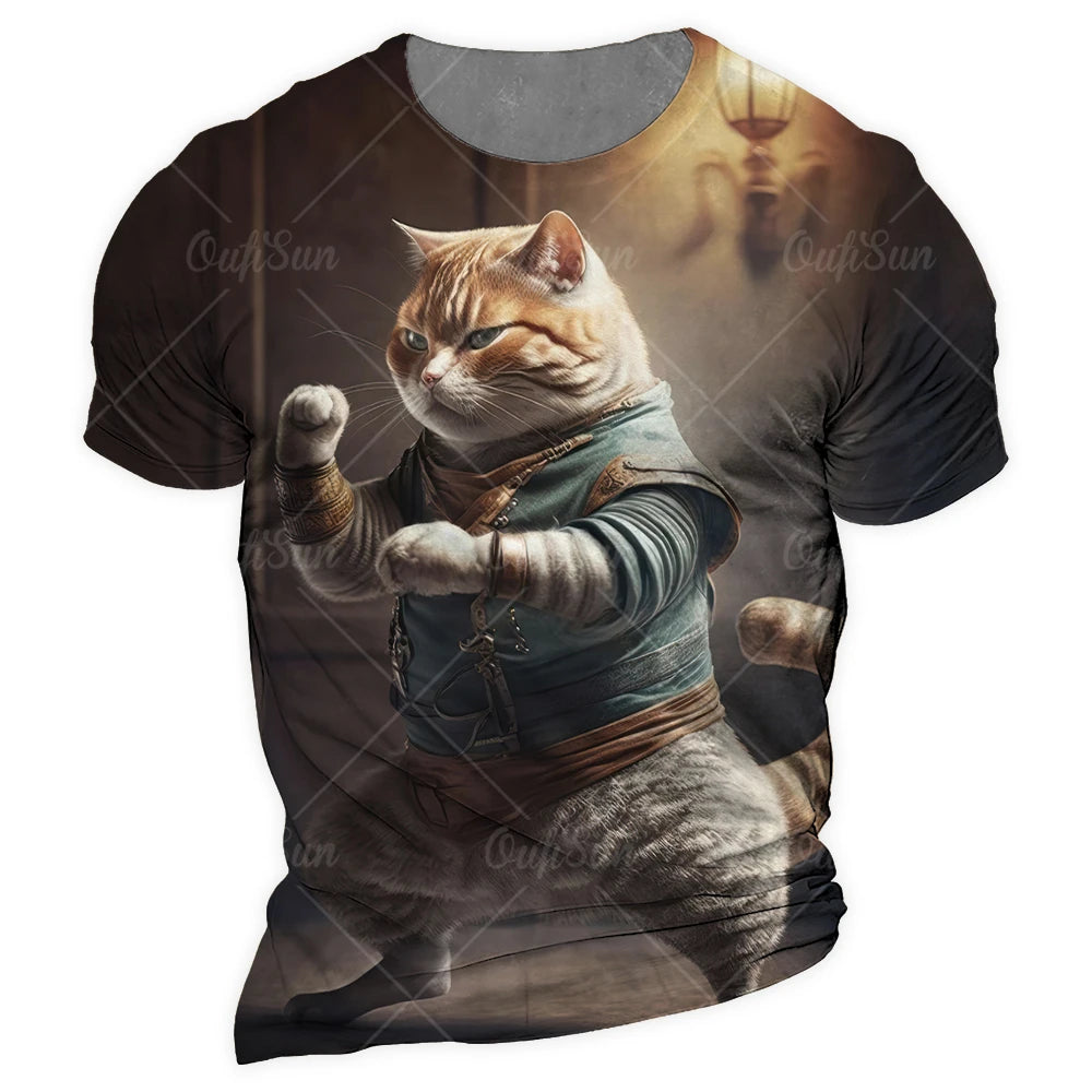 Japan Samurai Cat , Men's and Women's