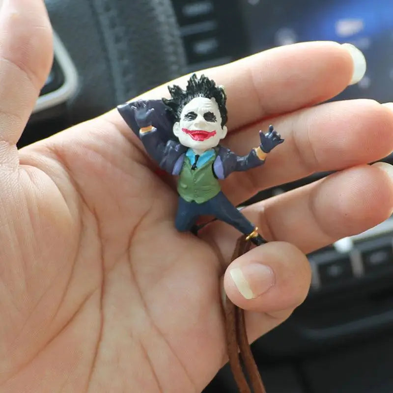 The Joker Hanging upside down Rearview Mirror decoration