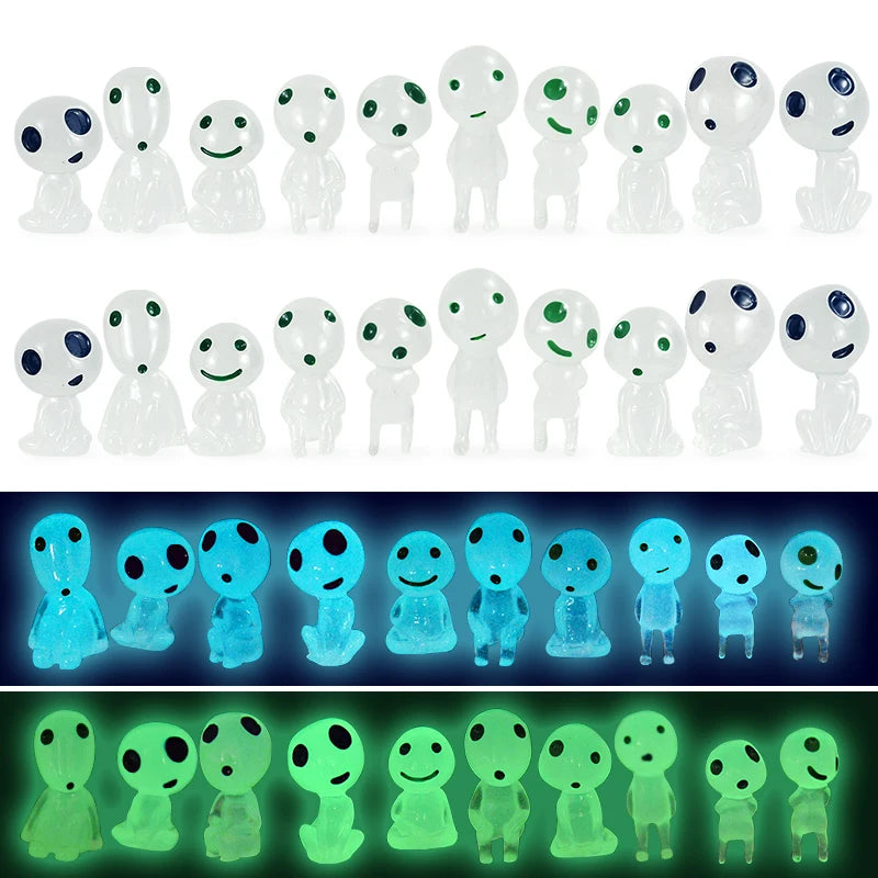 5/10Pcs Luminous glowing alien