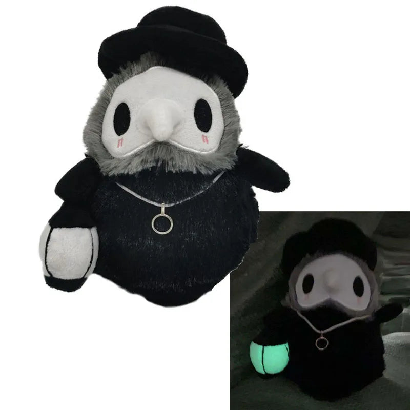 20cm Crow Doctor Stuffed Plushie