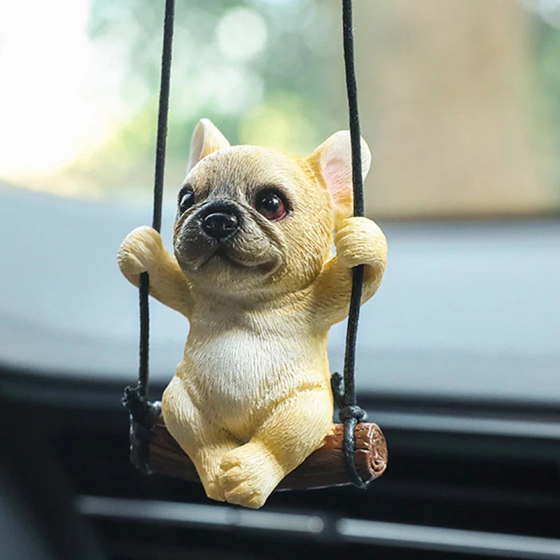 Automobile Rearview Mirror Animal Ornaments