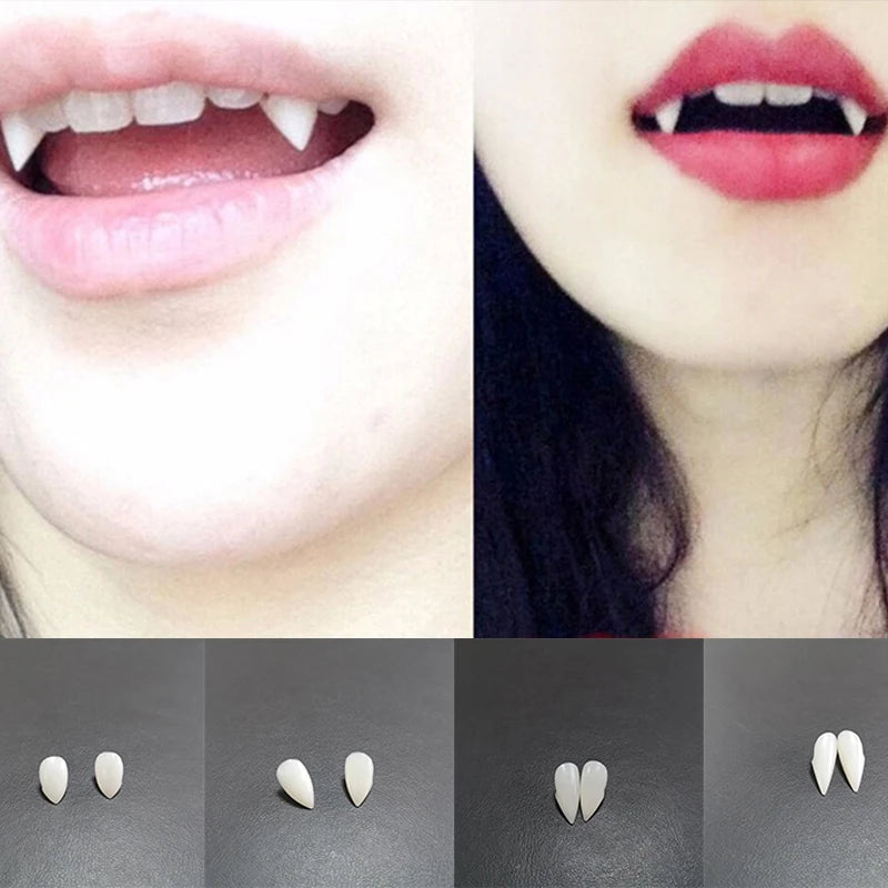 1 Pair Halloween Vampire Teeth Fangs Dentures