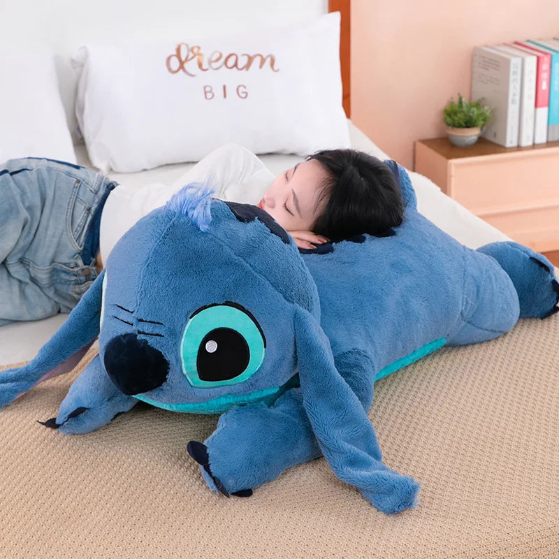 Stitch Doll Plushie Long Pillow