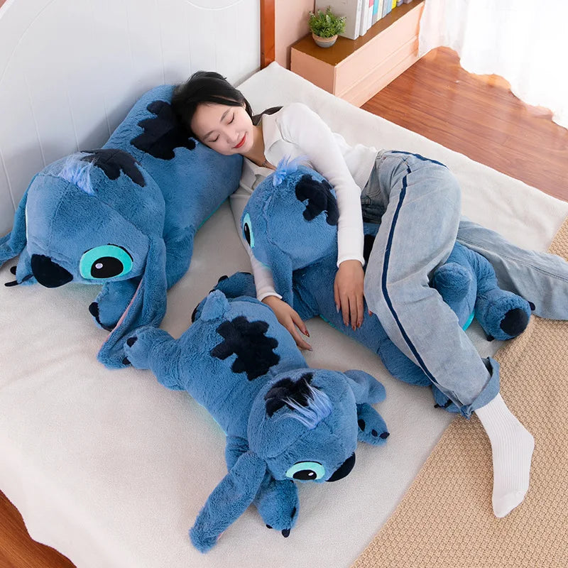 Stitch Doll Plushie Long Pillow