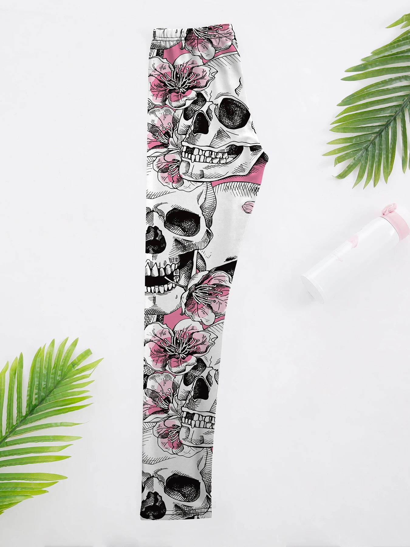 Skull Rose Leggings