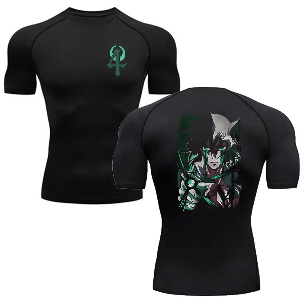 Anime Bleach T Shirt For Men , Compression Shirt