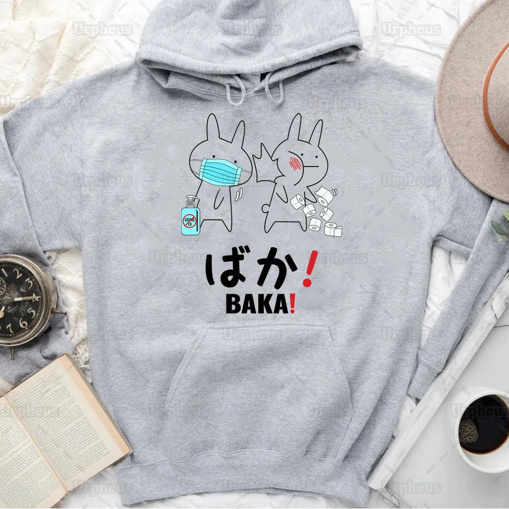 Funny Rabbit Bunny Baka pullover hoodie