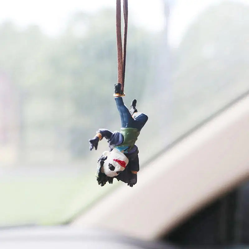 The Joker Hanging upside down Rearview Mirror decoration