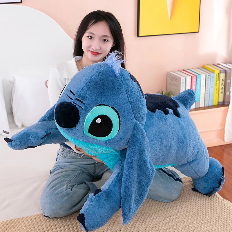 Stitch Doll Plushie Long Pillow