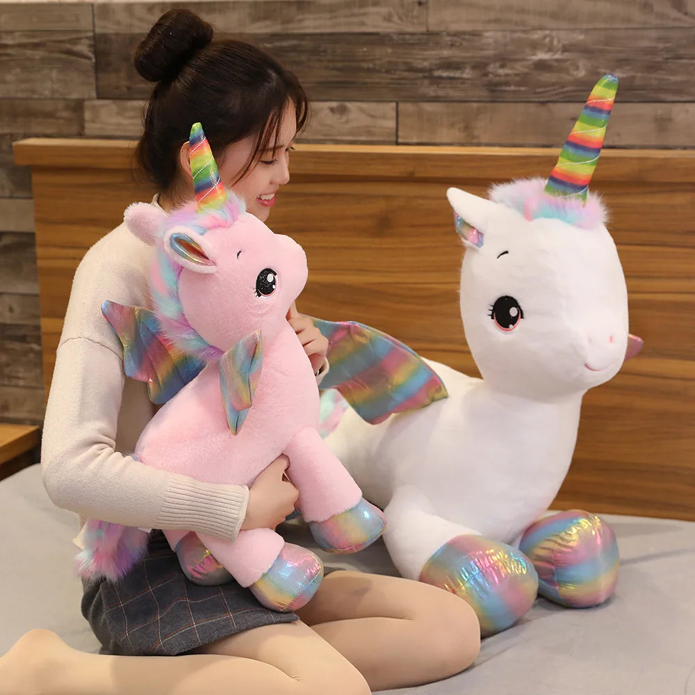 Soft and Cute Dream Rainbow Plushie unicorn