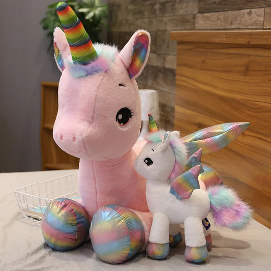 Soft and Cute Dream Rainbow Plushie unicorn