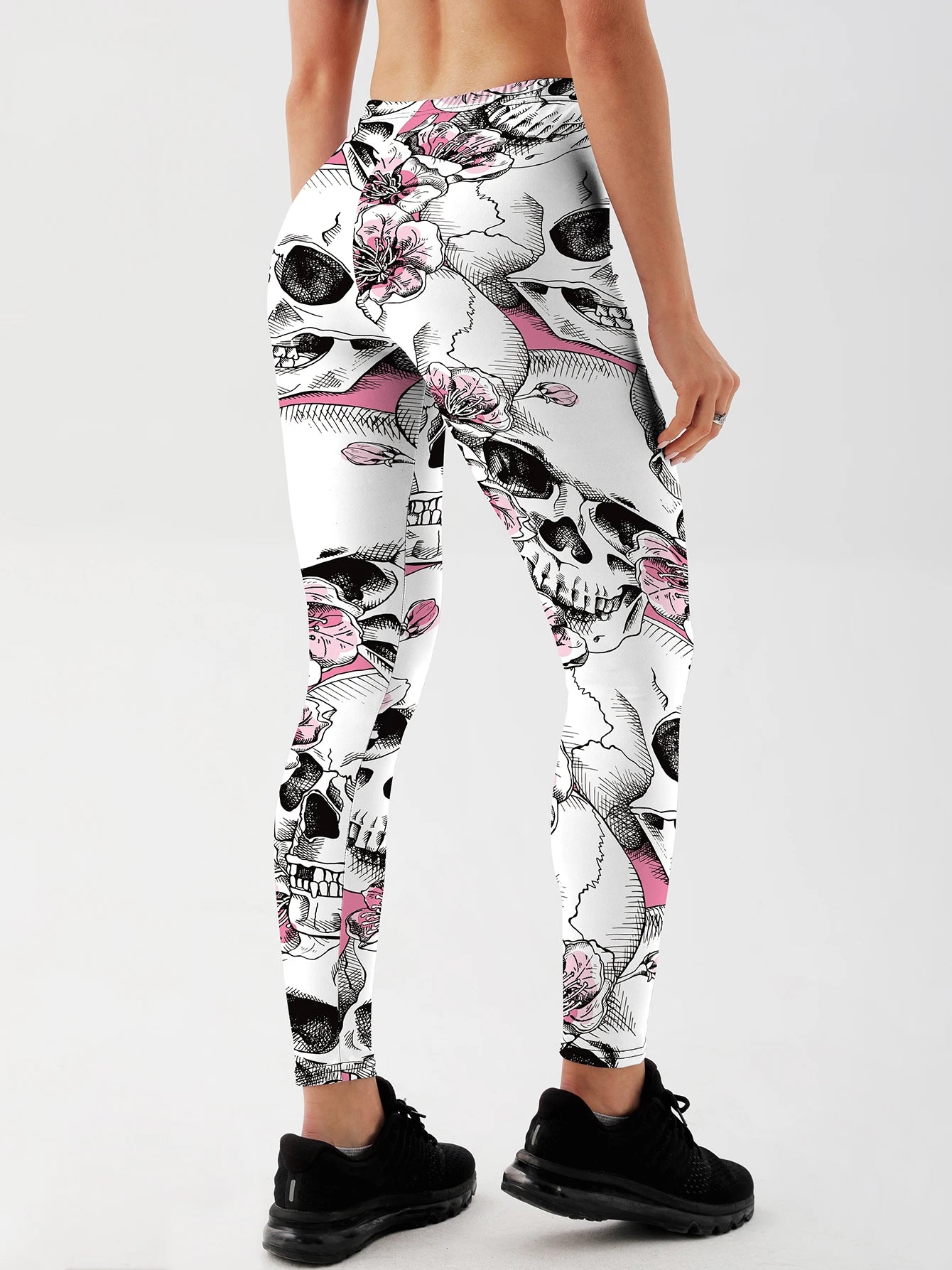 Skull Rose Leggings