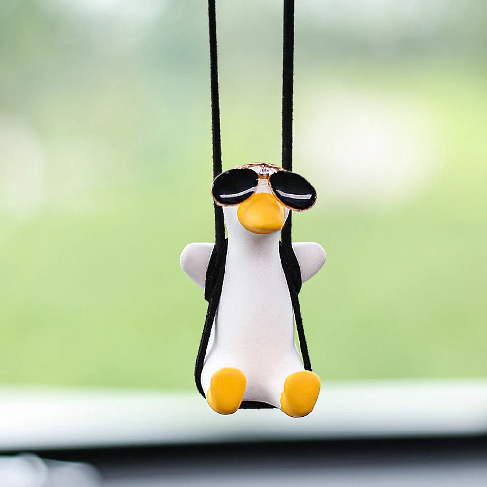 Car Accessory Car Fragrance , Swinging Duck Pendant